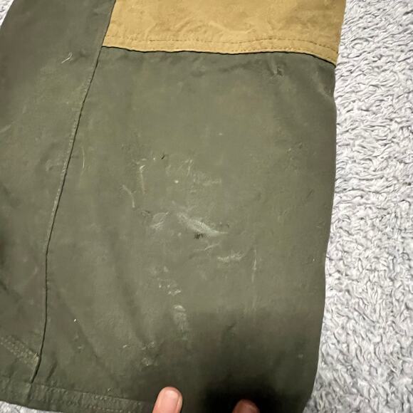 Thirtytwo Basement Bibs Mens Medium Shell Snowboard Pants Repel Green *** - Picture 5 of 10